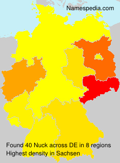 Surname Nuck in Germany Surname Nuck in Germany