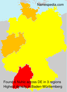Surname Nuhic in Germany Surname Nuhic in Germany