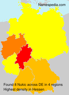 Surname Nukic in Germany Surname Nukic in Germany