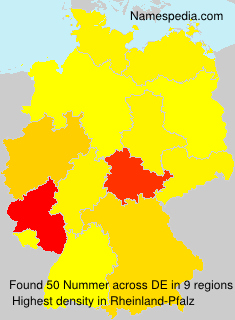 Surname Nummer in Germany Surname Nummer in Germany
