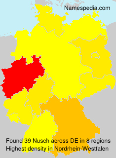 Surname Nusch in Germany Surname Nusch in Germany