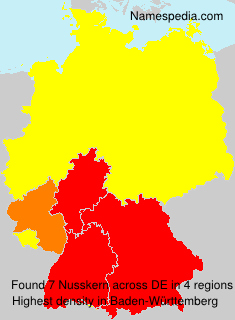 Surname Nusskern in Germany Surname Nusskern in Germany
