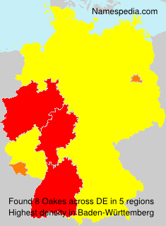 Surname Oakes in Germany Surname Oakes in Germany