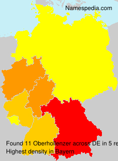 Surname Oberhollenzer in Germany Surname Oberhollenzer in Germany