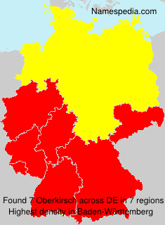 Surname Oberkirsch in Germany Surname Oberkirsch in Germany