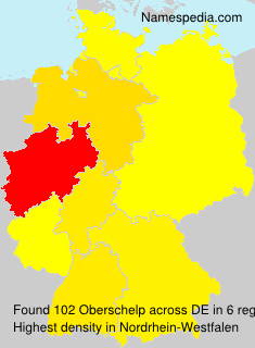 Surname Oberschelp in Germany