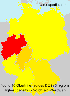 Surname Obertrifter in Germany Surname Obertrifter in Germany