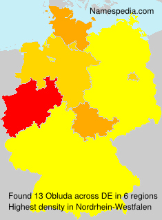 Surname Obluda in Germany Surname Obluda in Germany