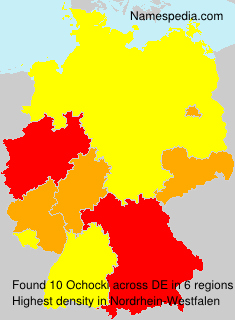 Surname Ochocki in Germany Surname Ochocki in Germany