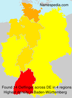 Surname Oeffinger in Germany Surname Oeffinger in Germany