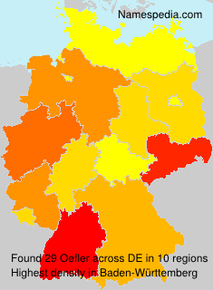 Surname Oefler in Germany Surname Oefler in Germany