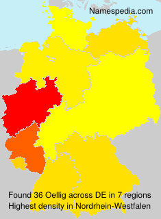 Surname Oellig in Germany Surname Oellig in Germany