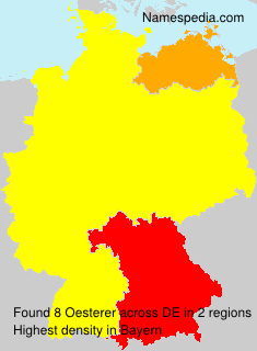 Surname Oesterer in Germany Surname Oesterer in Germany