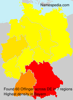 Surname Offinger in Germany Surname Offinger in Germany