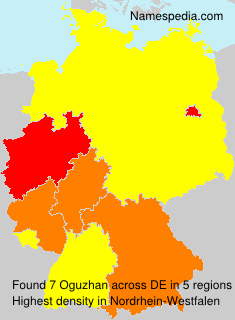 Surname Oguzhan in Germany Surname Oguzhan in Germany
