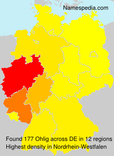 Surname Ohlig in Germany Surname Ohlig in Germany