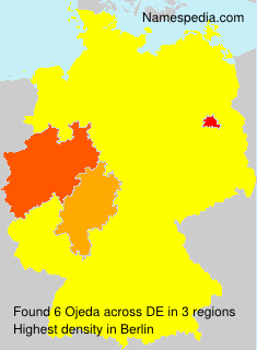 Surname Ojeda in Germany Surname Ojeda in Germany
