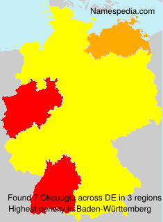 Surname Okcuoglu in Germany Surname Okcuoglu in Germany