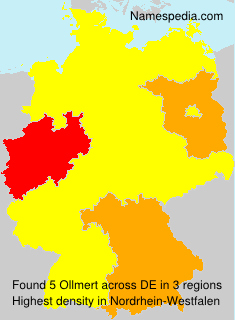 Surname Ollmert in Germany Surname Ollmert in Germany
