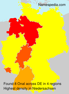 Surname Onal in Germany Surname Onal in Germany