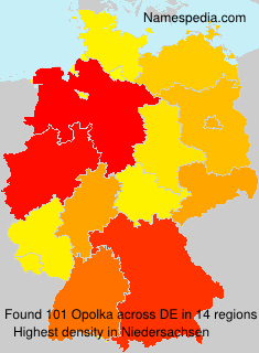 Surname Opolka in Germany Surname Opolka in Germany