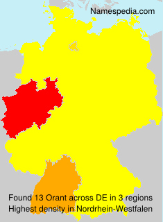 Surname Orant in Germany Surname Orant in Germany