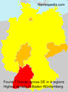 Surname Oravec in Germany Surname Oravec in Germany