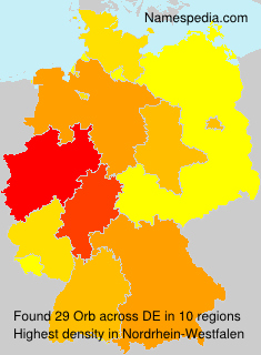 Surname Orb in Germany Surname Orb in Germany
