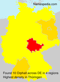 Surname Orphall in Germany Surname Orphall in Germany