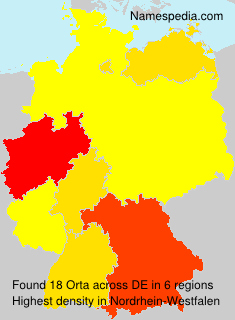 Surname Orta in Germany Surname Orta in Germany