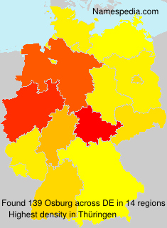 Surname Osburg in Germany Surname Osburg in Germany