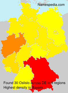 Surname Oslislo in Germany Surname Oslislo in Germany