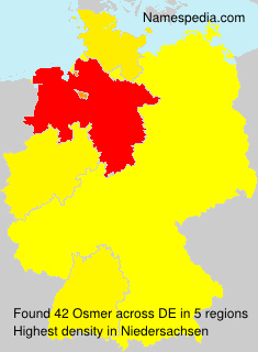Surname Osmer in Germany