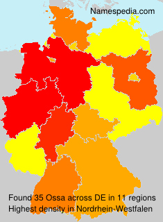 Surname Ossa in Germany Surname Ossa in Germany