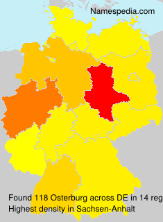 Surname Osterburg in Germany Surname Osterburg in Germany