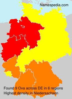 Surname Ova in Germany Surname Ova in Germany