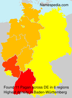 Surname Pagan in Germany Surname Pagan in Germany