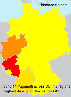 Surname Paganetti in Germany Surname Paganetti in Germany