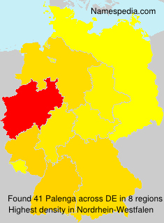 Surname Palenga in Germany Surname Palenga in Germany