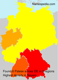Surname Palese in Germany Surname Palese in Germany