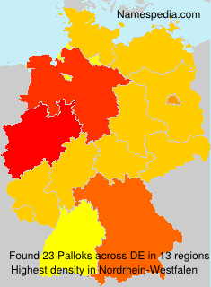 Surname Palloks in Germany Surname Palloks in Germany