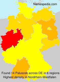 Surname Paluszek in Germany Surname Paluszek in Germany