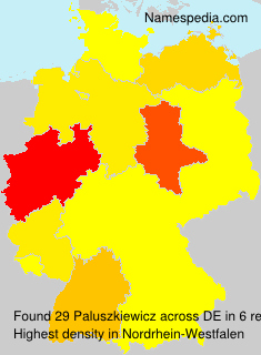 Surname Paluszkiewicz in Germany Surname Paluszkiewicz in Germany