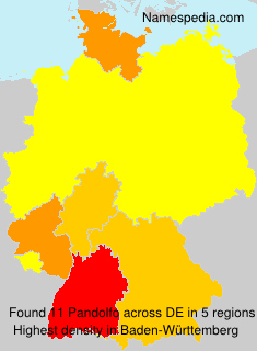 Surname Pandolfo in Germany Surname Pandolfo in Germany