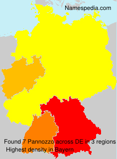 Surname Pannozzo in Germany Surname Pannozzo in Germany