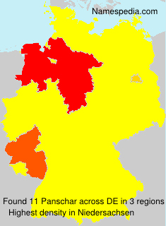 Surname Panschar in Germany Surname Panschar in Germany