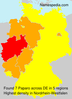 Surname Paparo in Germany Surname Paparo in Germany