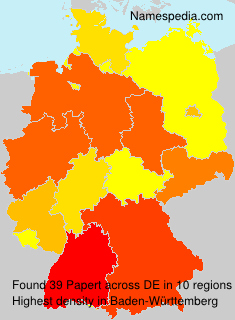 Surname Papert in Germany Surname Papert in Germany