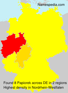Surname Papiorek in Germany Surname Papiorek in Germany