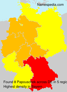Surname Papouschek in Germany Surname Papouschek in Germany